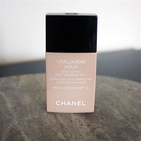 chanel vitalumiere aqua b50|Chanel vitalumière sunscreen.